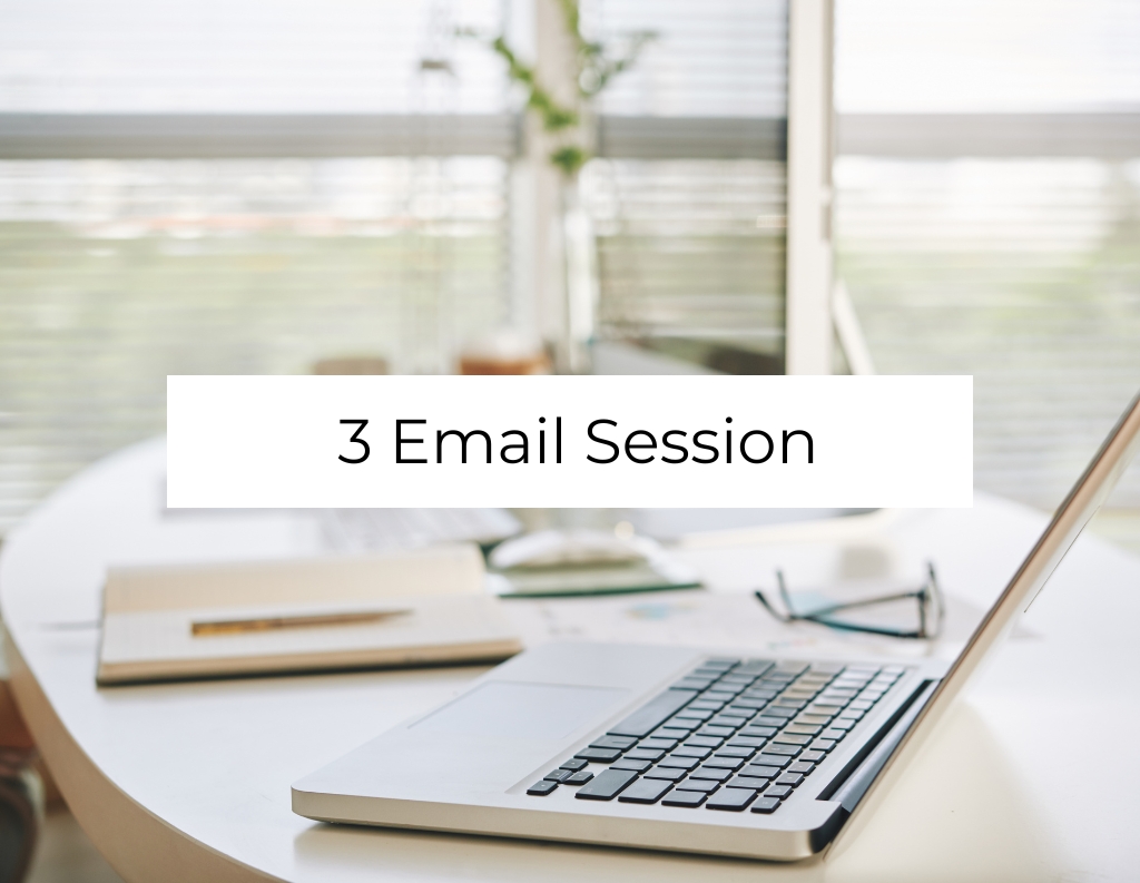 email coaching session